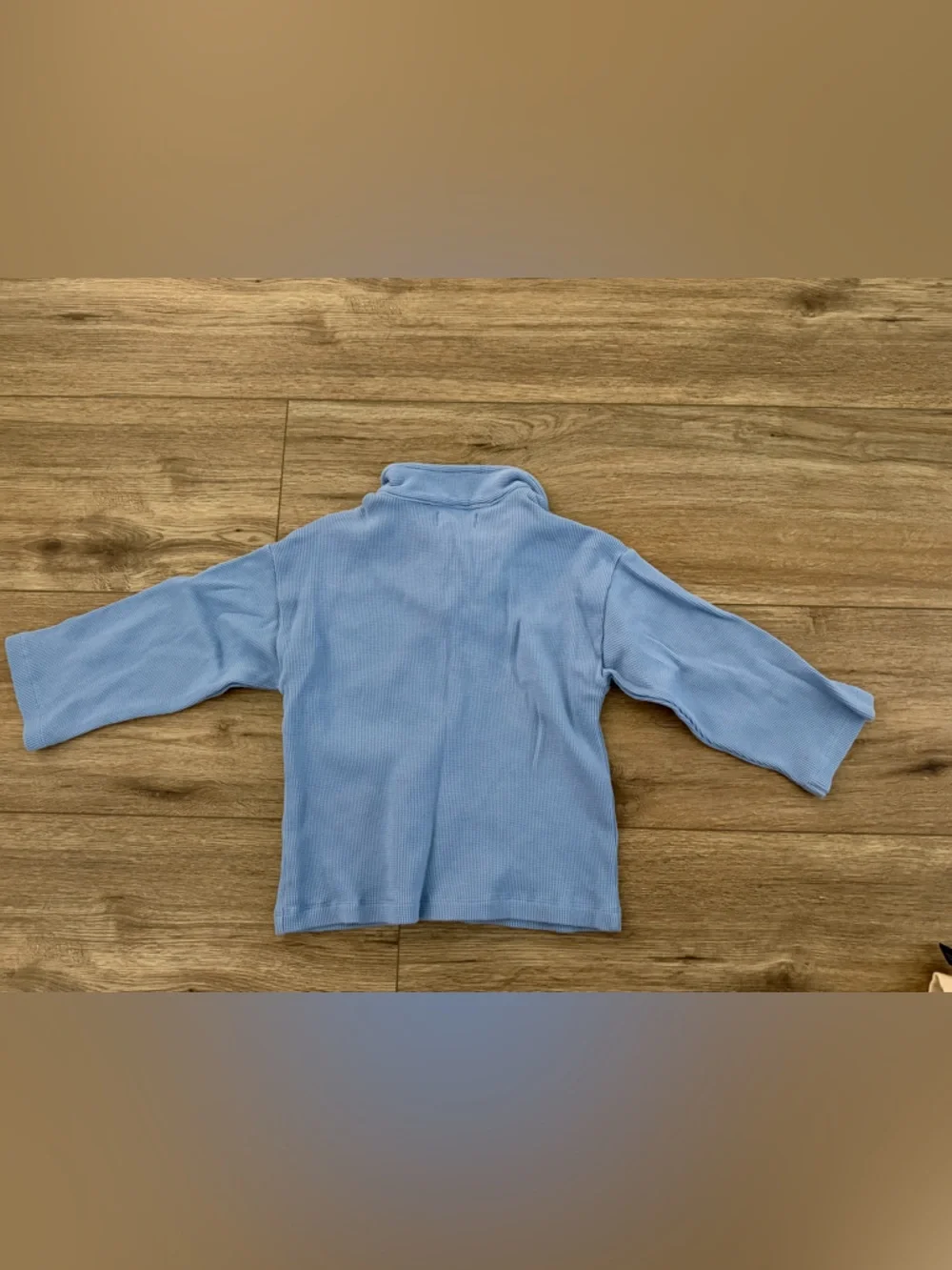 NWOT Winnie + Crew Emerson Waffle Set in Blue - 4T